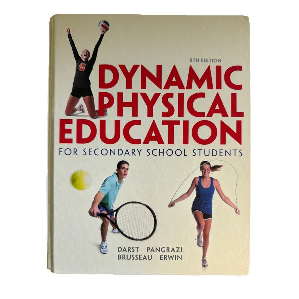 Dynamic Physical Education for Secondary School Students Hardcove Book
